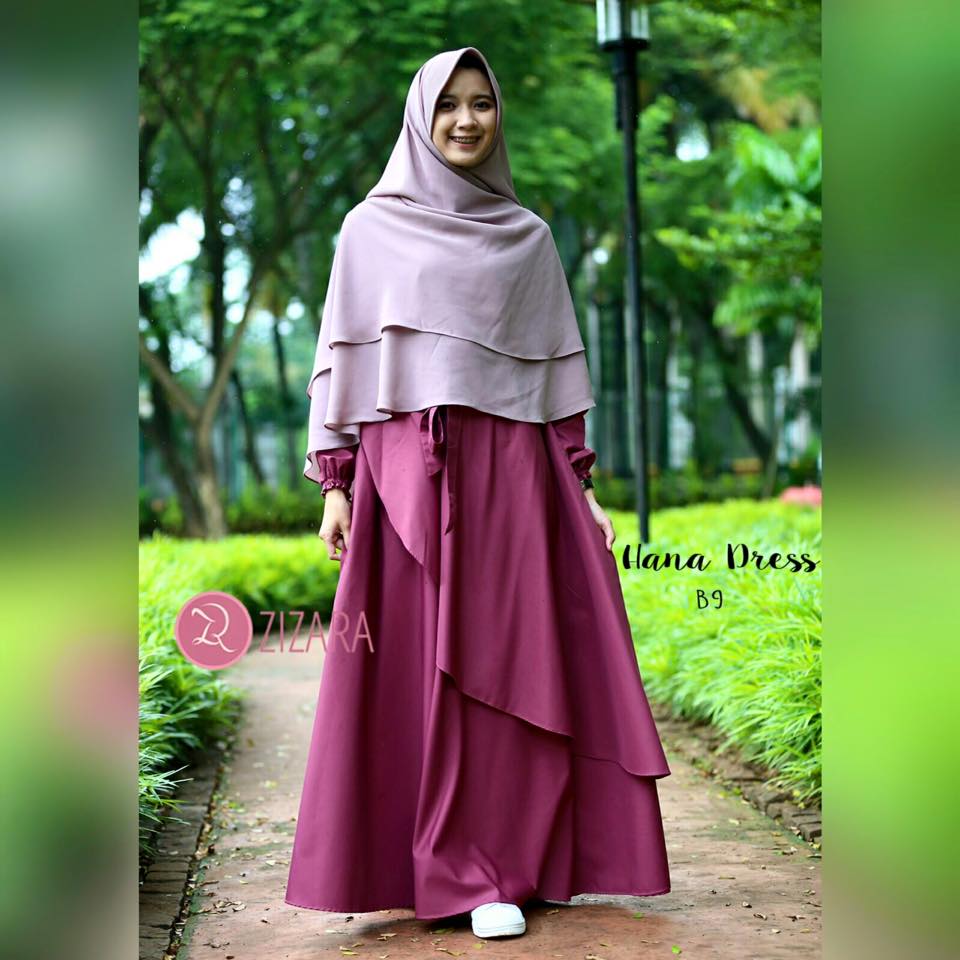 Gamis Zizara Hana Dress B9 Gamis Zizara Hana Dress B9