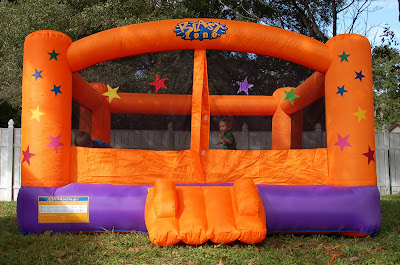 blast zone superstar inflatable party moonwalk