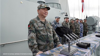 Tiongkok Pamer Kekuatan Militer Dekat Natuna