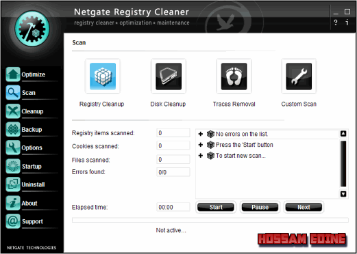    تحميل برنامج  NETGATE Registry Cleaner  لزيادة سرعة الكمبيوتر