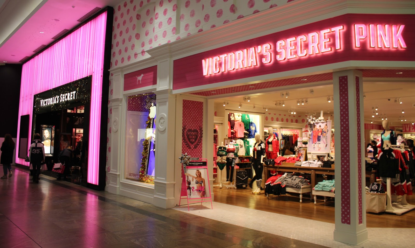 Victoria Secret Opening West Quay, Southampton Brogan Tate