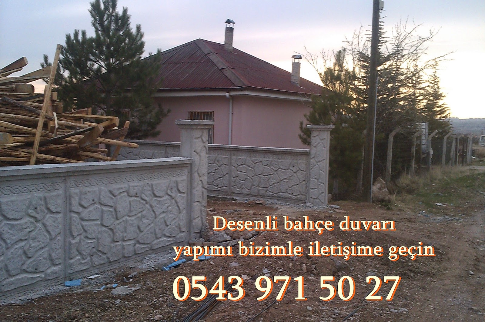 DUVAR DESENLERİ Ankara Bahçe Duvarı 0532 351 22 92