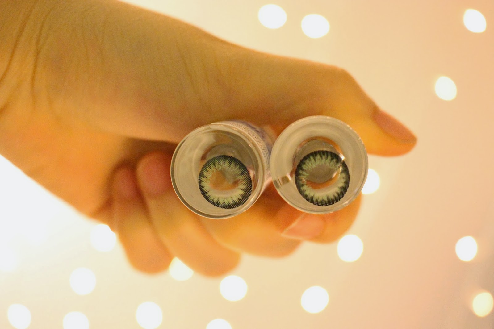 Celeb Eyes Green Lens - Review 