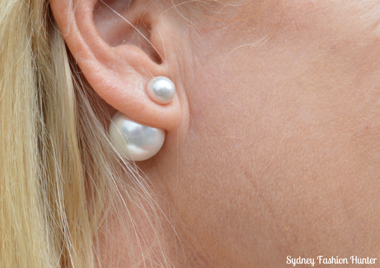 Sydney Fashion Hunter - Fresh Fashion Forum #2 - Welcome Spring - Double Pear Stud Earring