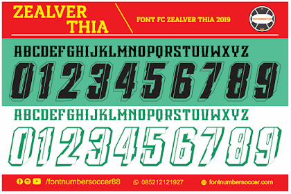 Font FC Zealver Thia 2019