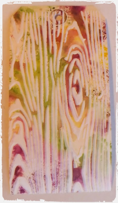 Country View Crafts' Projects: Textured Monoprinting