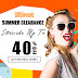 Summer Clearance - 40% off
