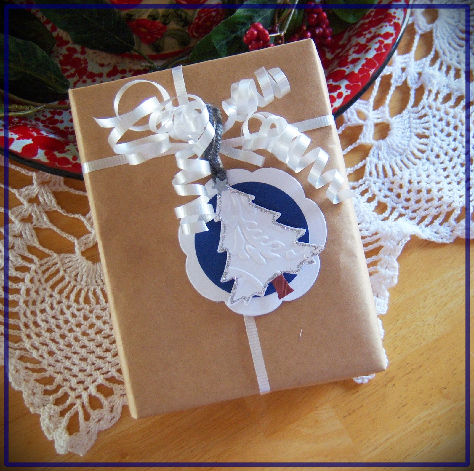 Shoregirl's Creations Blue and Silver Tags