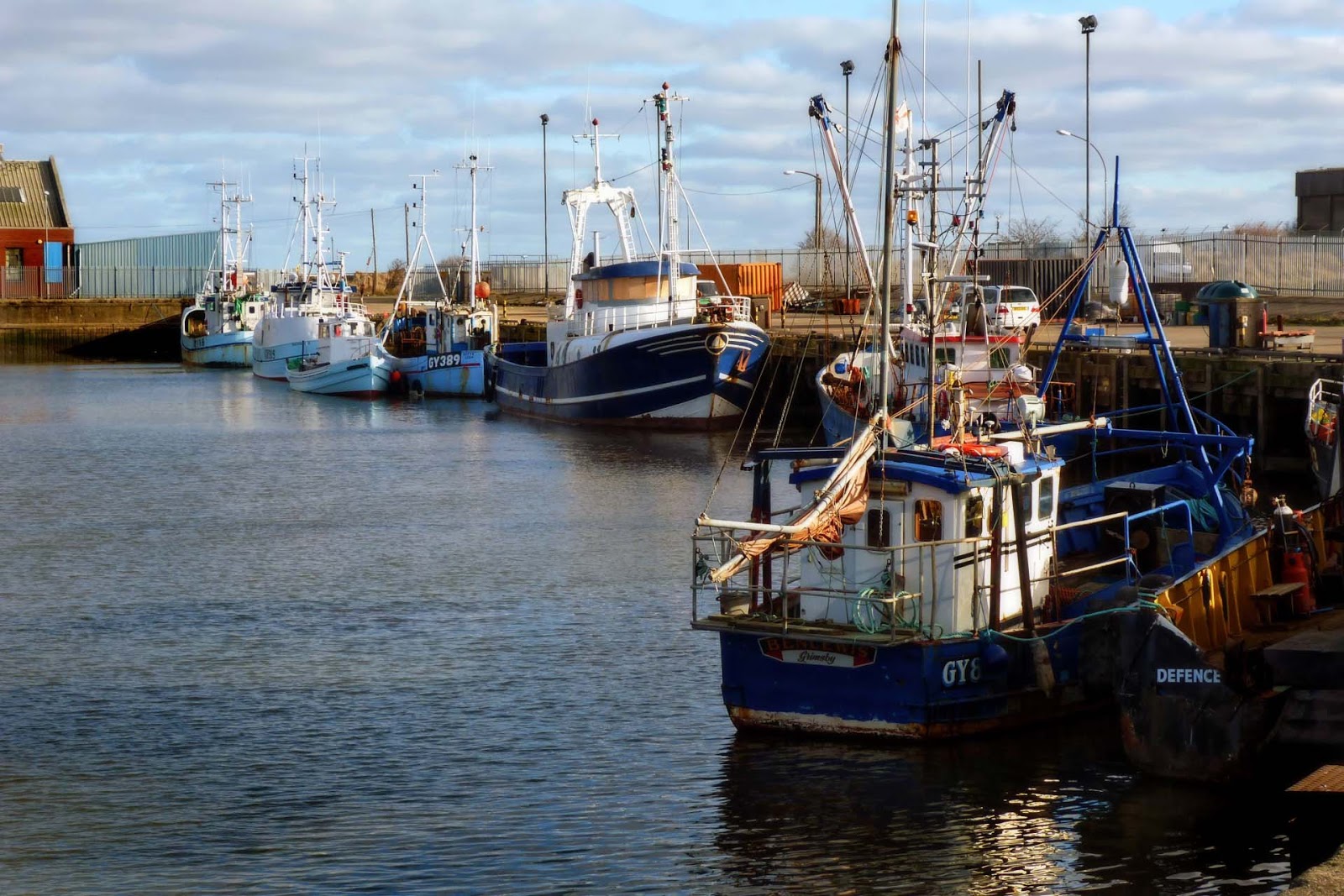 Lincolnshire Cam Views of Grimsby Fishdocks. (1 of 2)