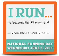 I run because: