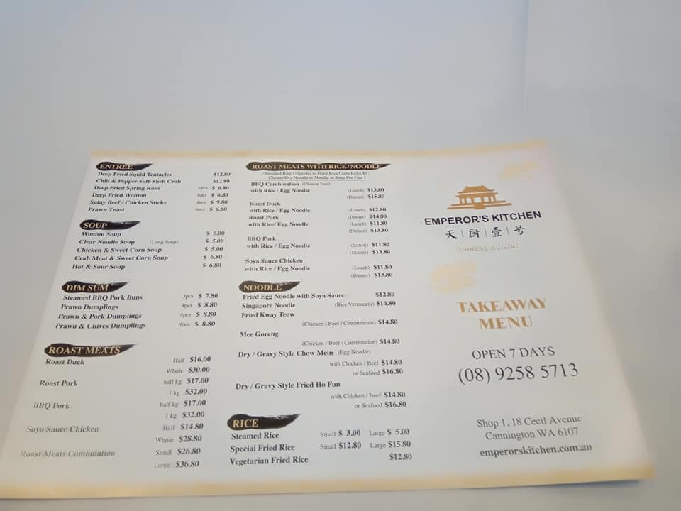 Emperors Kitchen Kitchen