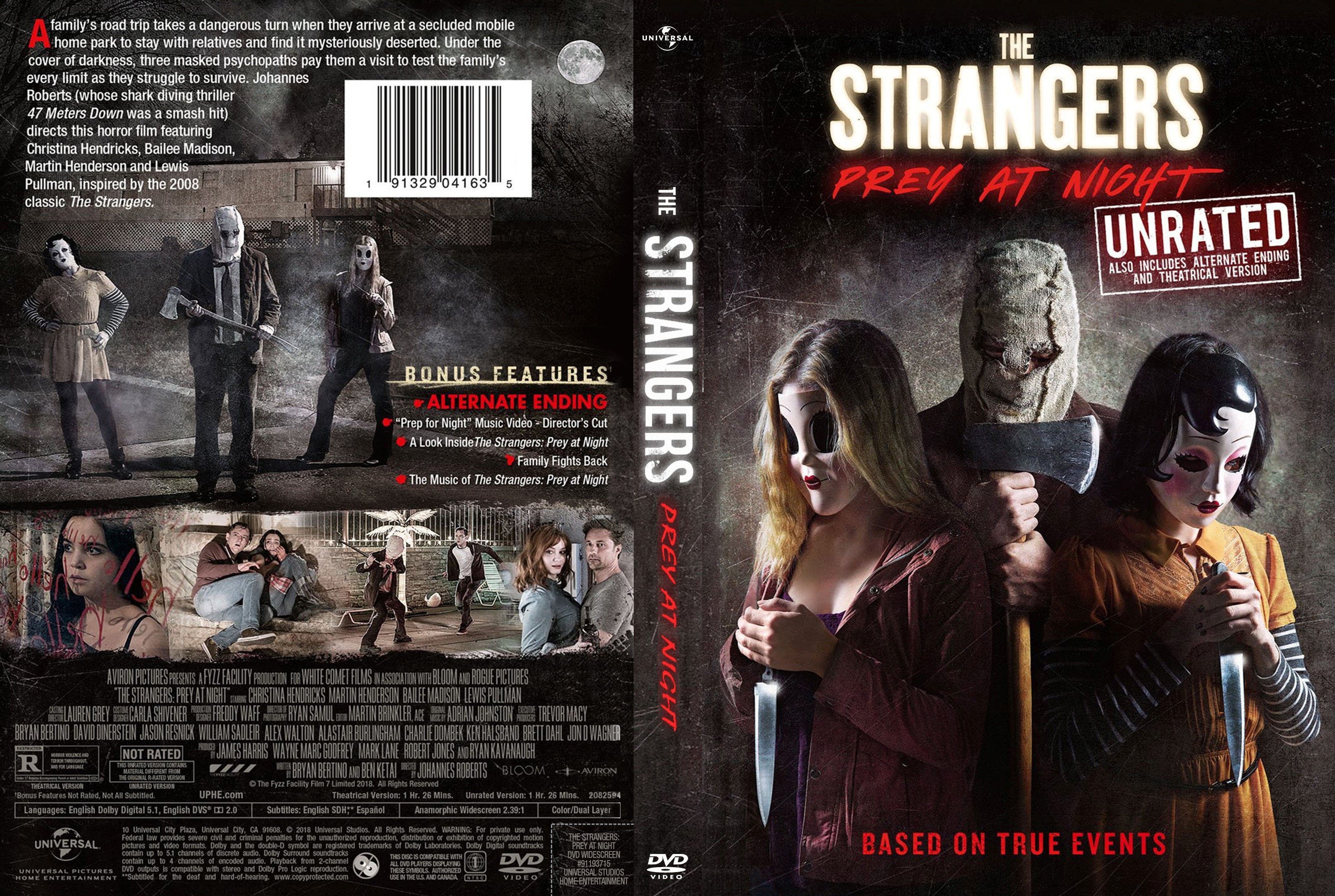 The Strangers: Prey at Night (scan) DVD Cover 