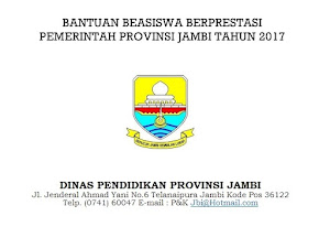 Beasiswa Pemprov Jambi untuk SMA - SMK - D3 - S1 - S2 - S3 - Dokter Spesialis Beasiswa Pemprov Jambi untuk SMA - SMK - D3 - S1 - S2 - S3 - Dokter Spesialis
