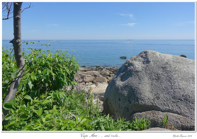 Cape Ann: ... and rocks...