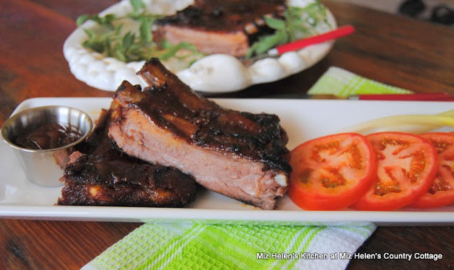 St. Louis Oven to Grill Ribs at Miz Helen's Country Cottage