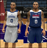 NBA 2K13 Atlanta Hawks Practice Jersey Mod