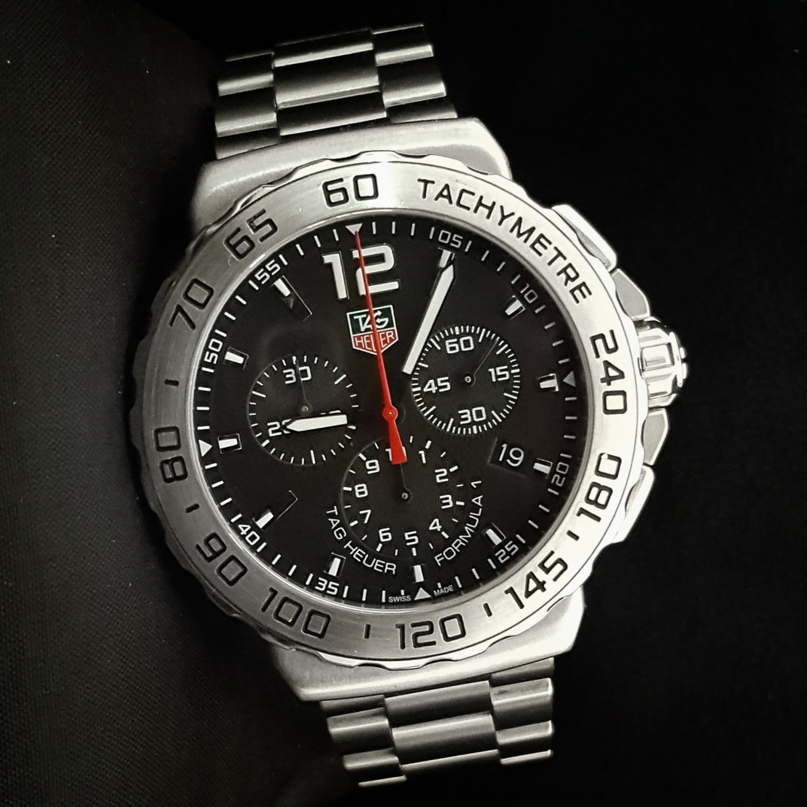 jual tag heuer formula 1 second