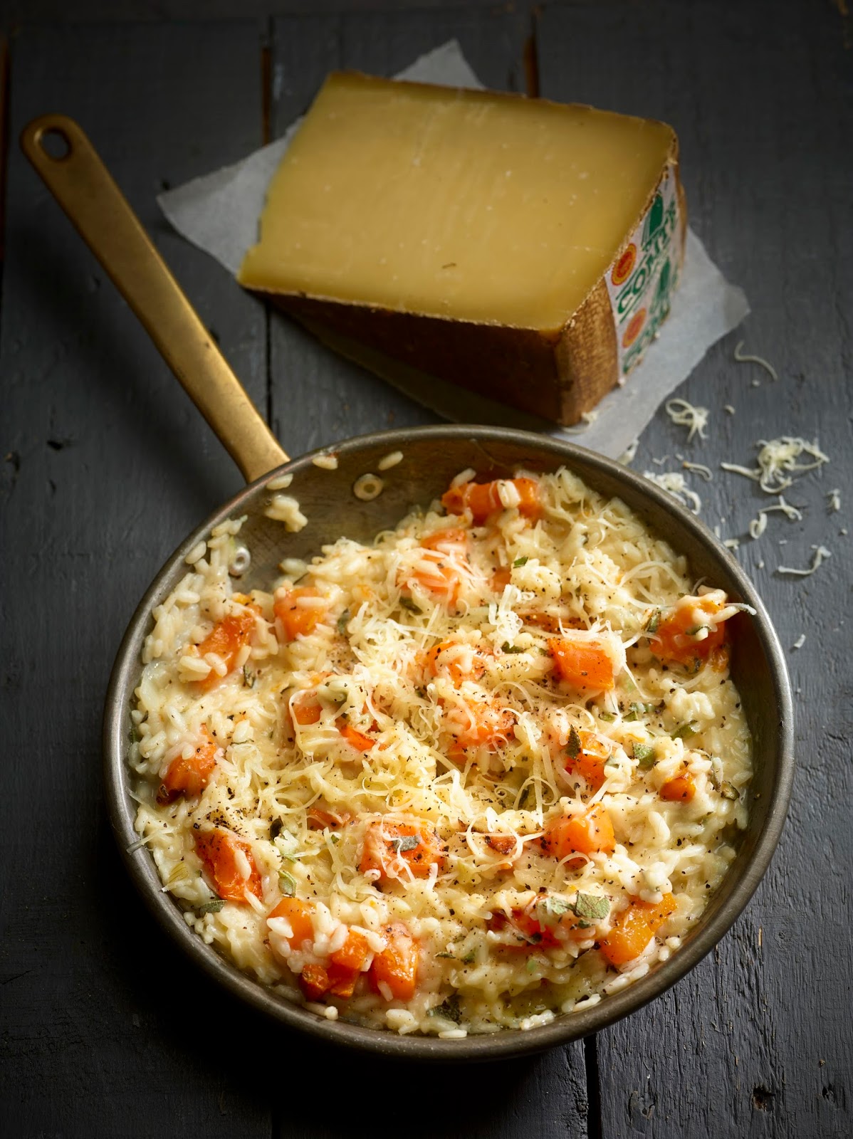 Butternut Squash, Sage And Comté Risotto Butternut Squash, Sage And Comté Risotto