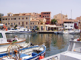 The harbour at La Maddalena
