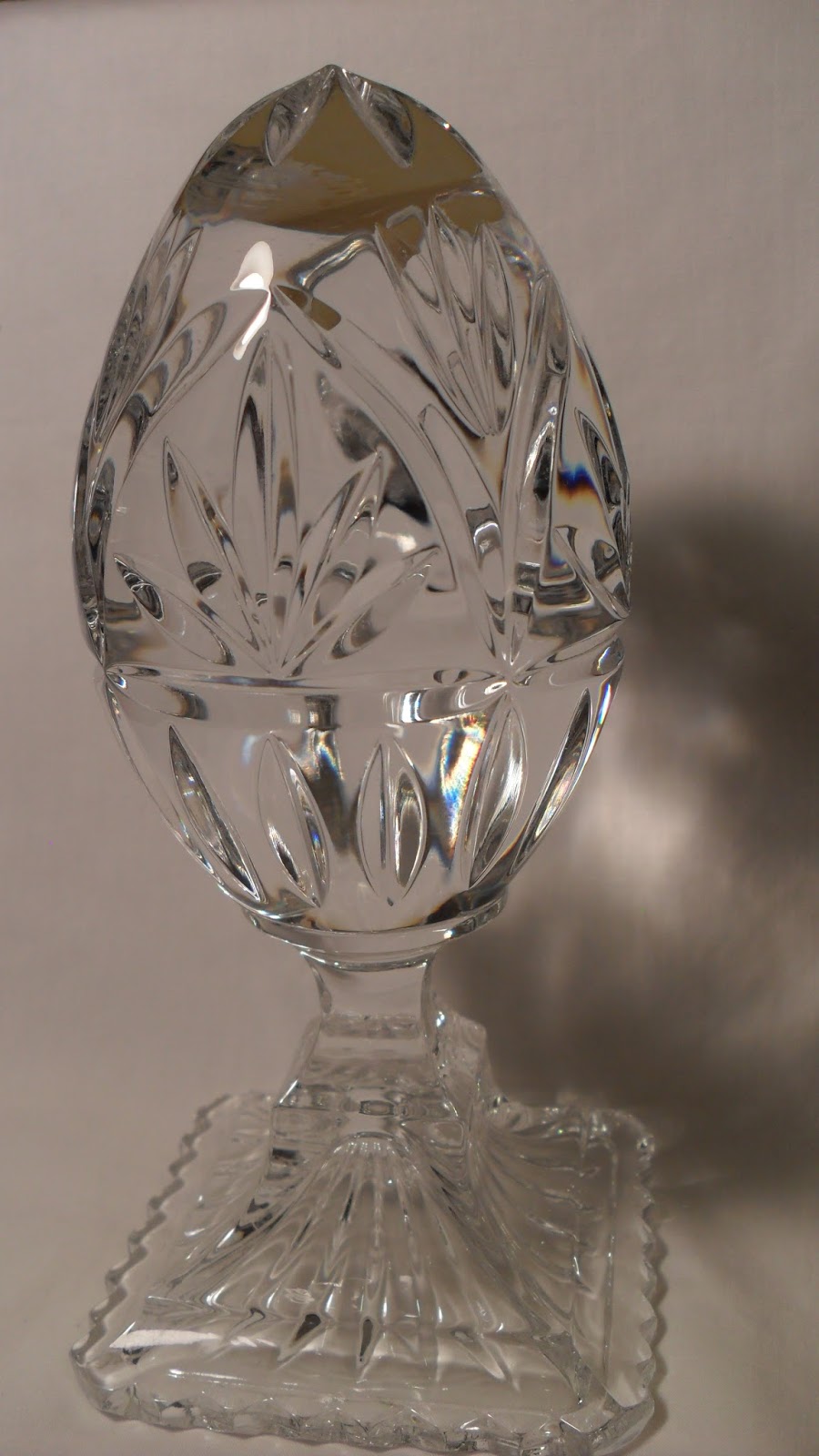 One Time Collectors:: Crystal Glass Egg