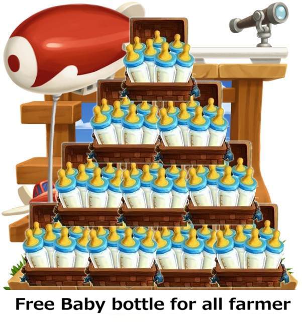 Farmville 2 Get 100x Baby Bottle 2 Pack!