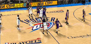 Download NBA 2K12 Playoffs Logo Court Update