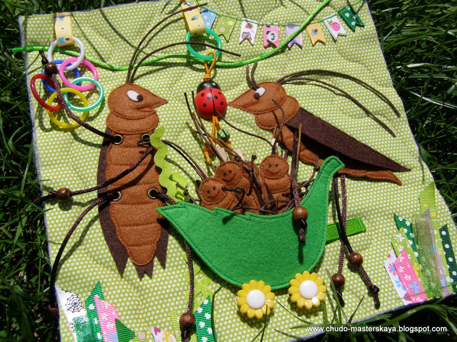 Муха-Цокотуха www.chudo-masterskaya.blogspot.com