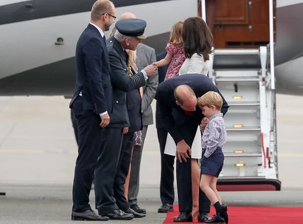 Kate Middleton wore ALEXANDER MCQUEEN Wool and silk-blend twill peplum coat. Princess Charlotte, Prince George