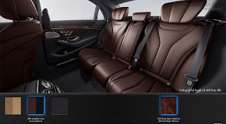 Màu nội thất Mercedes S450 L 2019 Nội thất Mercedes S450 L 2019 màu Đen 201