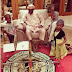 President Buhari Plays with His Grand-Kids at the Aso Rock Villa (Photo)