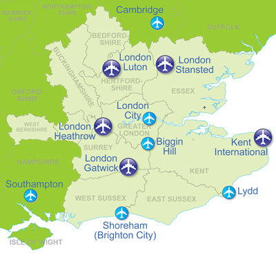Map Of London Airports Metro Map - United States Map