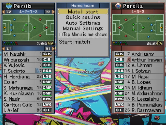 Winning Eleven Update Season 18+Liga Gojek Indonesia PS2