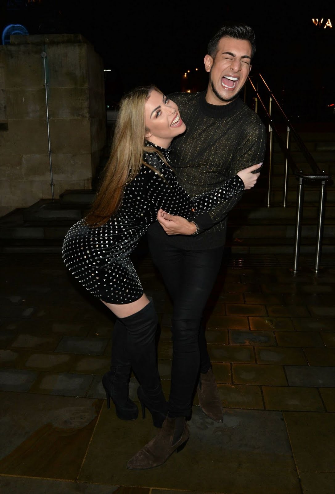 Abigail Clarke Arrives At Junaid Ahmed Birthday Party In London - Top