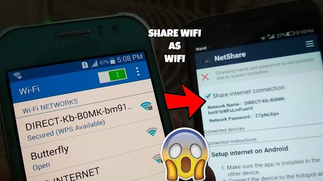 تطبيق NetShare لمشاركة الأنترنت و الواي فاي مع كل الأجهزة بدون روت