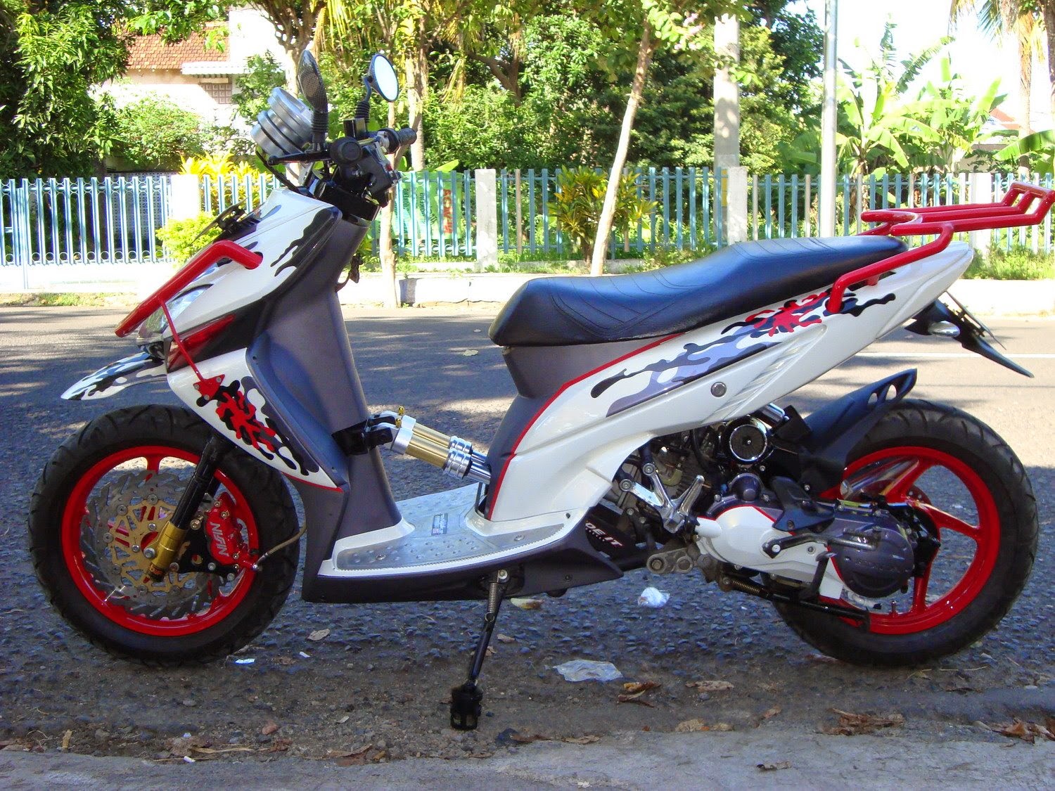 Foto Modifikasi Suzuki Skydrive Terbaru 2015