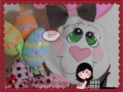 Feito a Mão By Cris: Coelha porta Ovo