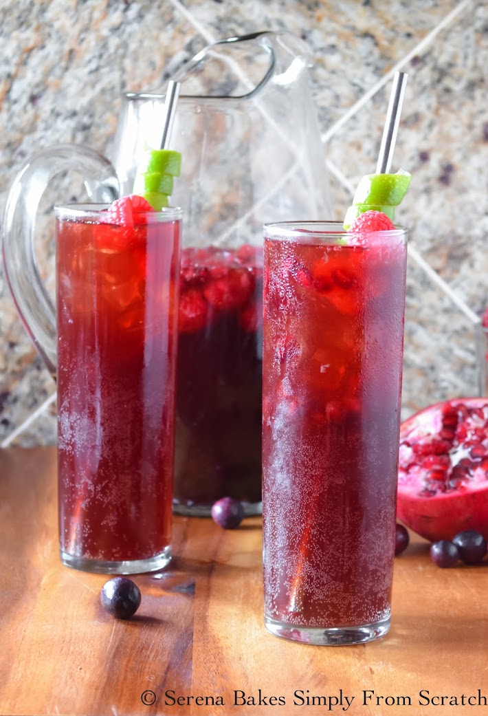 sparkling pomegranate berry punch is the perfect libation for the holidays - Christmas Punch Recipes With Alcohol sparkling pomegranate berry punch is the perfect libation for the holidays - Christmas Punch Recipes With Alcohol