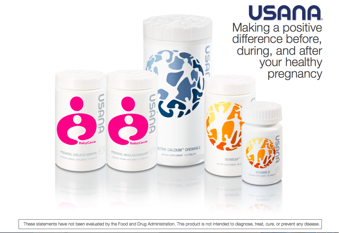  GEAR UP FOR HEALTH USANA BabyCare Prenatal Products NOW