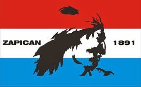 Bandera de Zapicán