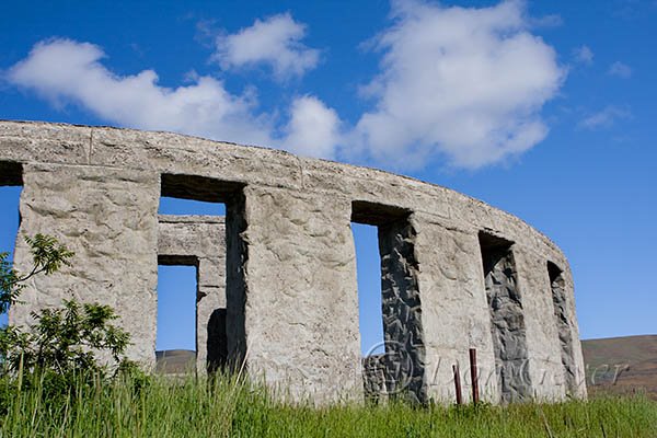 The Stonehenge Memorial on May Hill in Washington State.