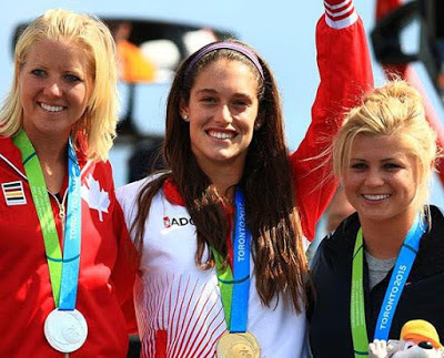 Natalia Cuglievan Foto de Natalia Cuglievan con su medalla de oro