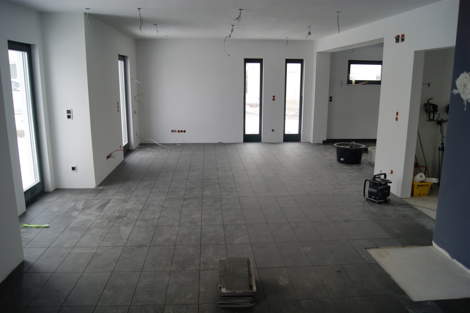 Bodenfliesen Badezimmer Grau