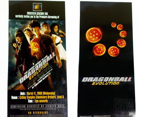 Dragonball Evolution Movie Toys Review HD 