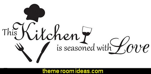 This Kitchen is Seasoned with Love Vinyl Wall Decal Quotes Wall Stickers Kitchen Decals Home Decor Decals kitchen accessories - fun kitchen decor - decorative themed kitchen - novelty mugs - kitchen wall decals - kitchen wall quotes - cool stuff to buy - kitchen cupboard contact paper - kitchen storage ideas - unique kitchen gadgets - food pillows This Kitchen is Seasoned with Love Vinyl Wall Decal Quotes Wall Stickers Kitchen Decals Home Decor Decals