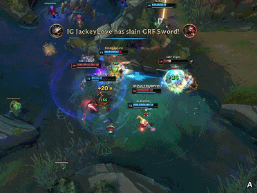 그리핀 바론 지역에서 한타 대패.gif | 인스티즈