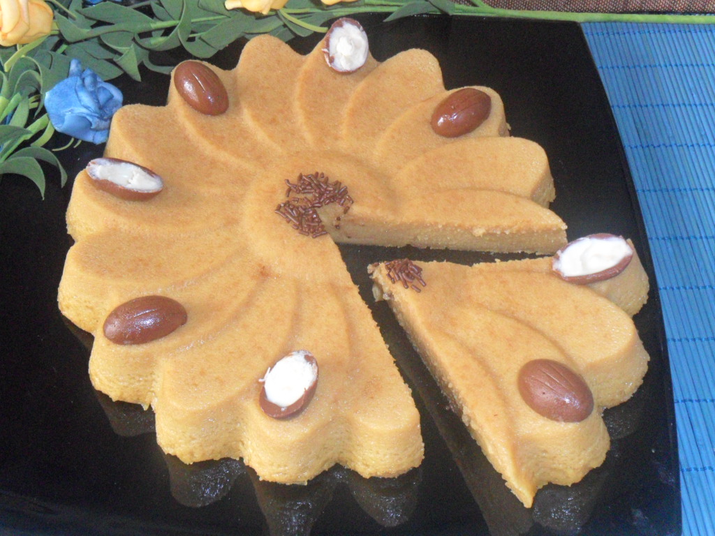 LAS COMIDAS DE CARMEN PUDIN DE PAN AL CARAMELO EN MICROONDAS