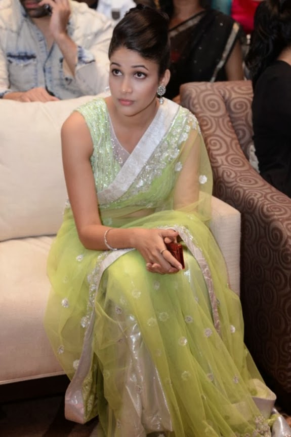 Actress Lavanya Tripathi Photos In Saree Cap