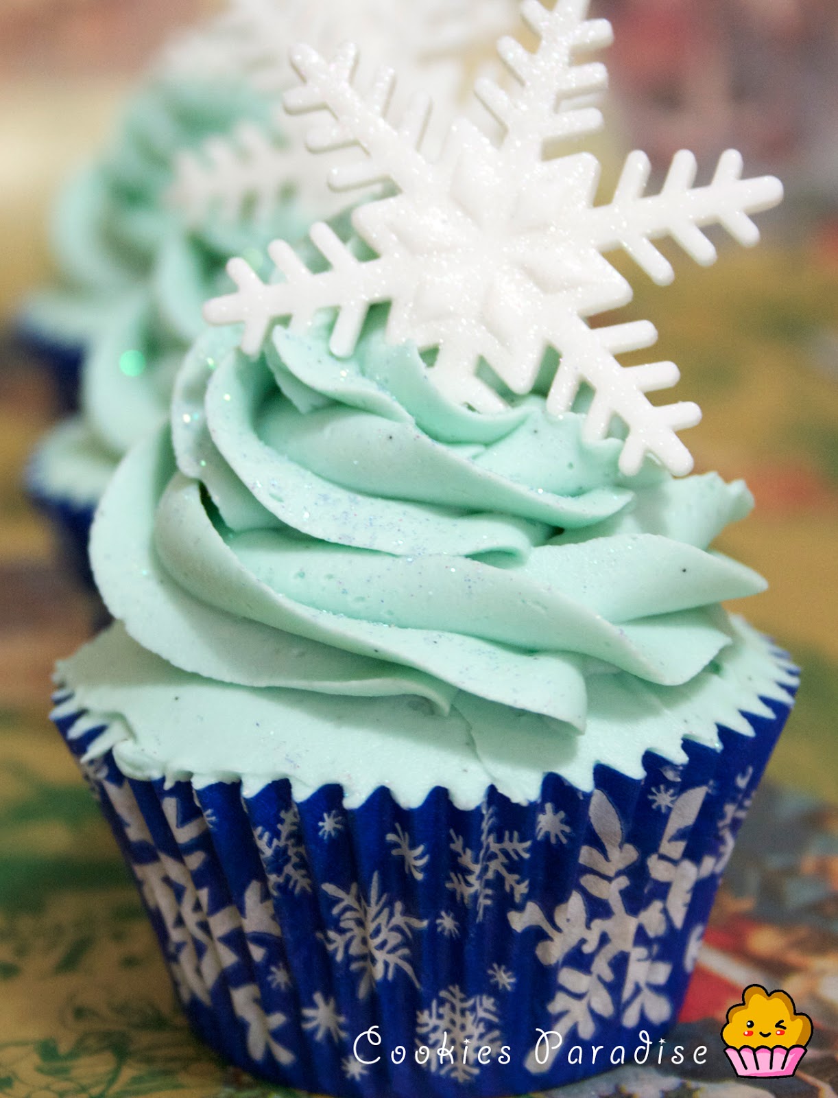 equipaje segundo Dedicar Más ideas para decorar cupcakes de navidad y «a grandes males, grandes  remedios»!!! – CookiesParadise's Blog
