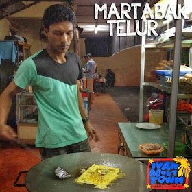 Martabak Telur in Medan, Indonesia