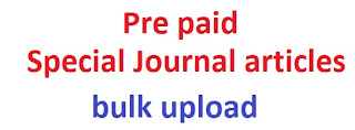 Excel file to upload Special Journal Articles upload in POS
